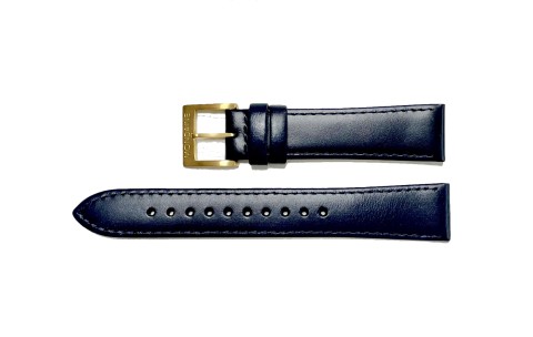 Mondaine Horlogeband, 18mm Blauw L=190mm (Helvetica) - 19979