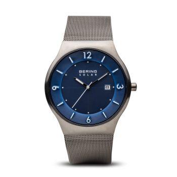 Bering Herenhorloge Solar, model 14440-007 Blauw - 20133