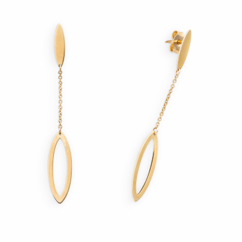 Oorhangers 14krt.goud (lengte:48mm.) - 20228 Oorhangers 14krt.goud (lengte:48mm.) - 20228