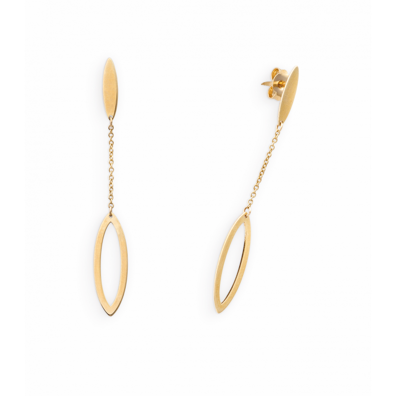 Oorhangers 14krt.goud (lengte:48mm.) - 20228 Oorhangers 14krt.goud (lengte:48mm.) - 20228