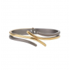 Boccia, Armband model 0396-03 titanium/bicolour - 16765
