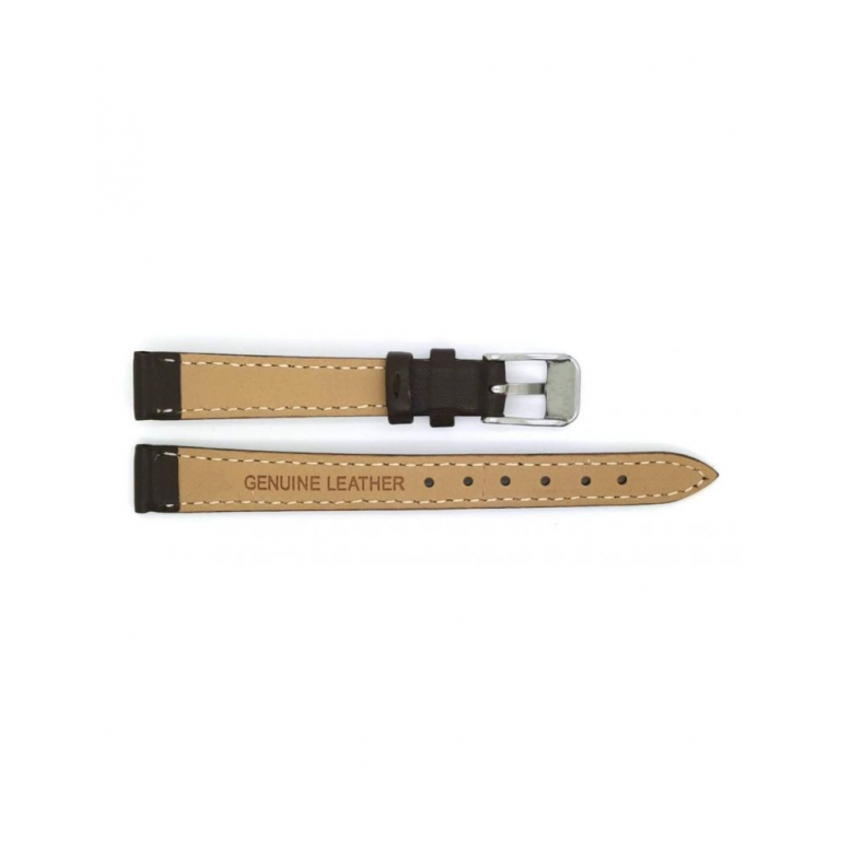 Horlogeband 14mm Bruin - 20305