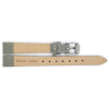calf leather watch strap with fine lizard print and nubuck lining. This semi padded watch strap is soft and has a stainless steel buckle. - 20307
