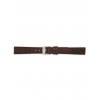 Horlogeband 14mm, Bruin met Kroko print. - 20314