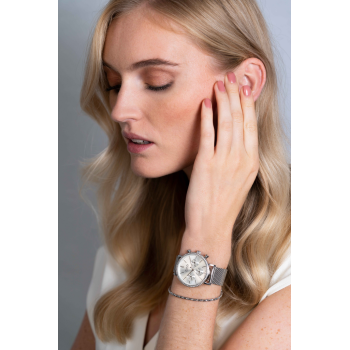 Zinzi  Dameshorloge, model Chrono ZIW1602. Zilverkleurig (36mm). Incl. gratis armbandje t.w.v Ç 29,95 - 20354