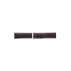 Simple calf leather, padded, strap with steel buckle and same color stitch. XL - 20327