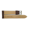 Simple calf leather, padded, strap with steel buckle and same color stitch. XL - 20327