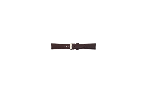 BBS Bison grained calf leather watch strap. Padded and fitted with solid stainless steel buckle. Like all BBS watch straps, this one has a soft nubuck lining and a reinforced case connection - 20317