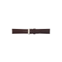 BBS Bison grained calf leather watch strap. Padded and fitted with solid stainless steel buckle. Like all BBS watch straps, this one has a soft nubuck lining and a reinforced case connection - 20317