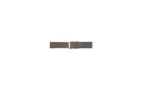 BBS suede solid leather watch strap with steel buckle. This cool strap will get better looking after wearing. Thick but super flexible and soft. - 20347