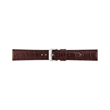 Horlogeband 14mm Bruin Krokodillenprint - 20319 Horlogeband 14mm Bruin Krokodillenprint - 20319