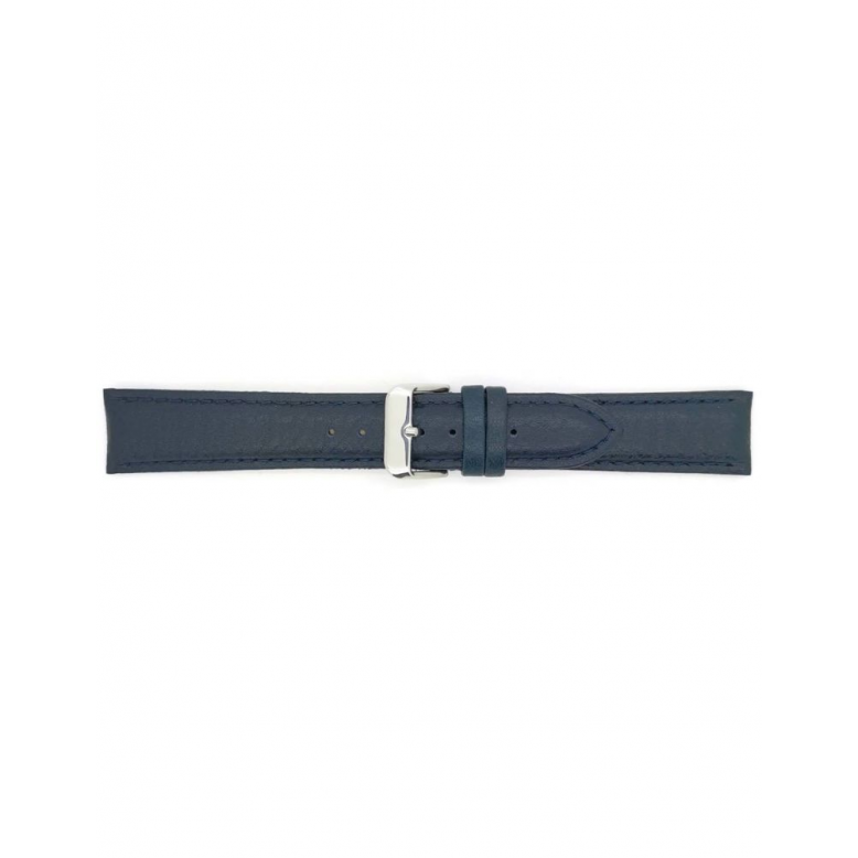 Horlogeband 14mm Zwart Bison motief - 20321
