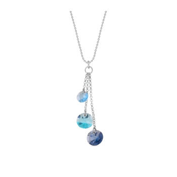 Spark Collier, model NROLO64283AQDB (lengte verstelbaar: 42-47cm.) - 16772 Spark Collier, model NROLO64283AQDB (lengte verstelbaar: 42-47cm.) - 16772