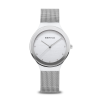Bering Dameshorloge Quartz, model 12934-000, Zilverkleurig. - 20156