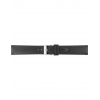 Simple calf leather, padded, strap with steel buckle and same color stitch. - 20331