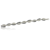 AUDAR Armband, model 1941 zilver met diamant totaal 0,36ct. (lengte 19cm) - 20442