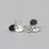 Jeh Jewels Oorknop, model 20734 zilver/oxie (1cm.) - 20512