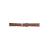 Horlogeband 22mm Licht Bruin Krokodillenprint - 20338