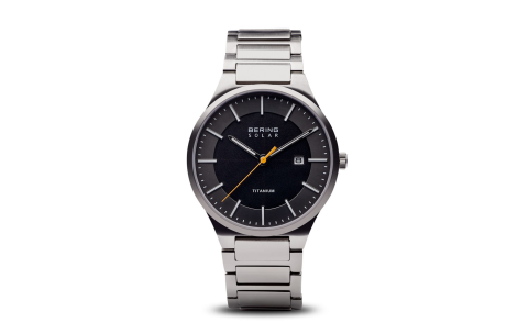 Bering Herenhorloge Solar, model 15239-779 Titanium - 20299