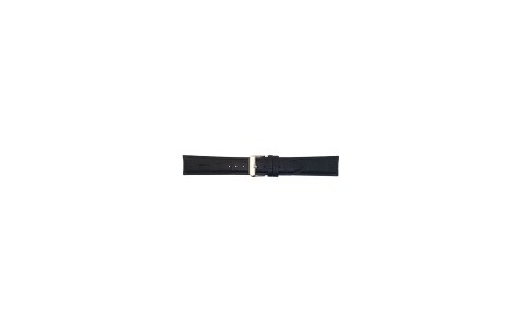 Lucious alligator print calf leather watch strap with stainless steel buckle and soft nubuck lining. - 20651