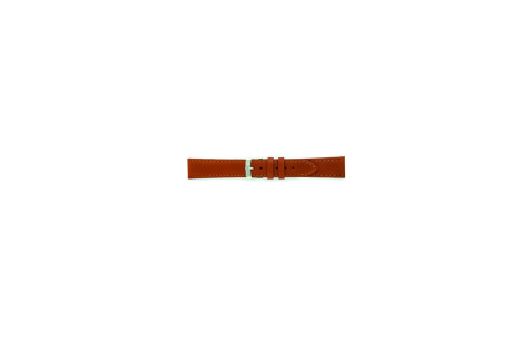 Horlogeband 18mm, Genuine leather Lichtbruin - 20653