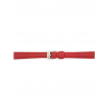 Horlogeband 14mm, Rood met Hagedissenprint - 20655