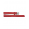 Horlogeband 14mm, Rood met Hagedissenprint - 20655