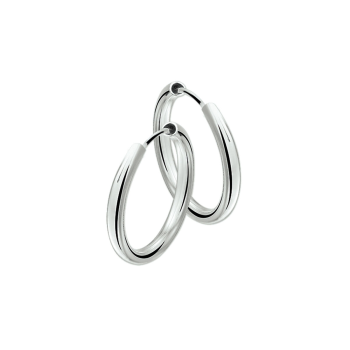 Oorringen, zilver (60x3mm.) - 20746