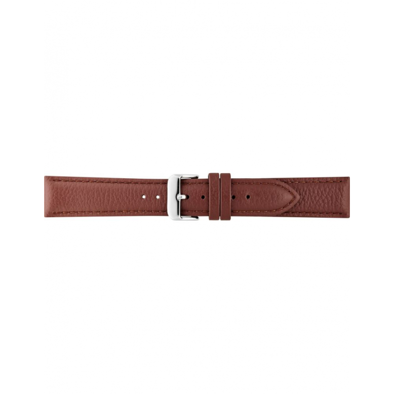 BBS Bison grained calf leather watch strap. Padded and fitted with solid stainless steel buckle. Like all BBS watch straps, this one has a soft nubuck lining and a reinforced case connection - 20739 BBS Bison grained calf leather watch strap. Padded and fitted with solid stainless steel buckle. Like all BBS watch straps, this one has a soft nubuck lining and a reinforced case connection - 20739
