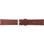 BBS Bison grained calf leather watch strap. Padded and fitted with solid stainless steel buckle. Like all BBS watch straps, this one has a soft nubuck lining and a reinforced case connection - 20739