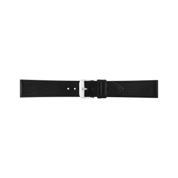 Genuine leather flat watch strap with stitching to ensure durability. The stainless steel buckle is strong and durable. This watch strap fits traditional, dressed watches and is available in many sizes - 20735 Genuine leather flat watch strap with stitching to ensure durability. The stainless steel buckle is strong and durable. This watch strap fits traditional, dressed watches and is available in many sizes - 20735