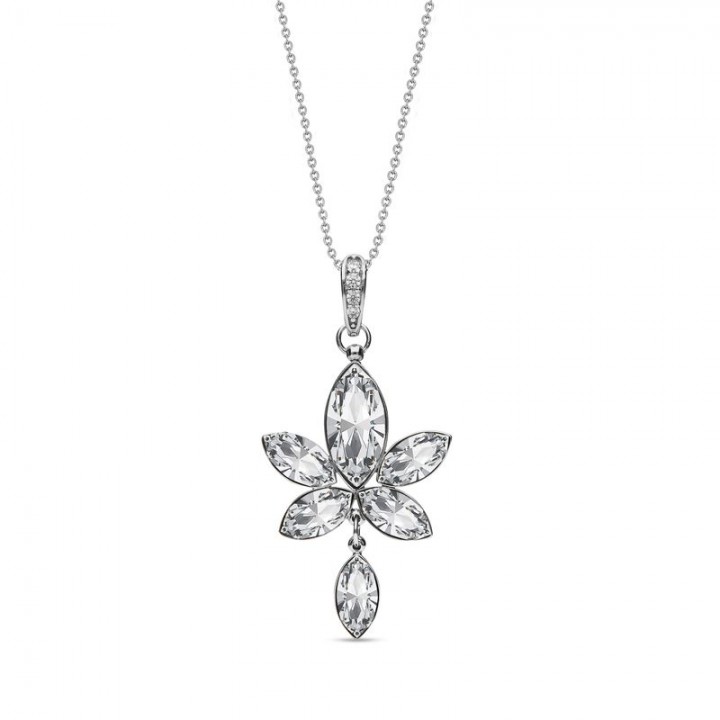 Spark Collier, model NCD4228C (lengte verstelbaar: 42-47cm.) - 16994 Spark Collier, model NCD4228C (lengte verstelbaar: 42-47cm.) - 16994