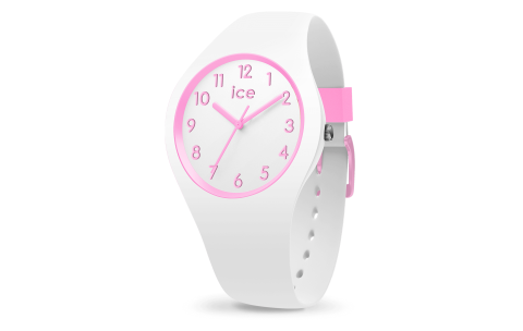 Ice-Watch kids Ola, model 014426. Kleur Wit/Roze S (34mm) - 20789