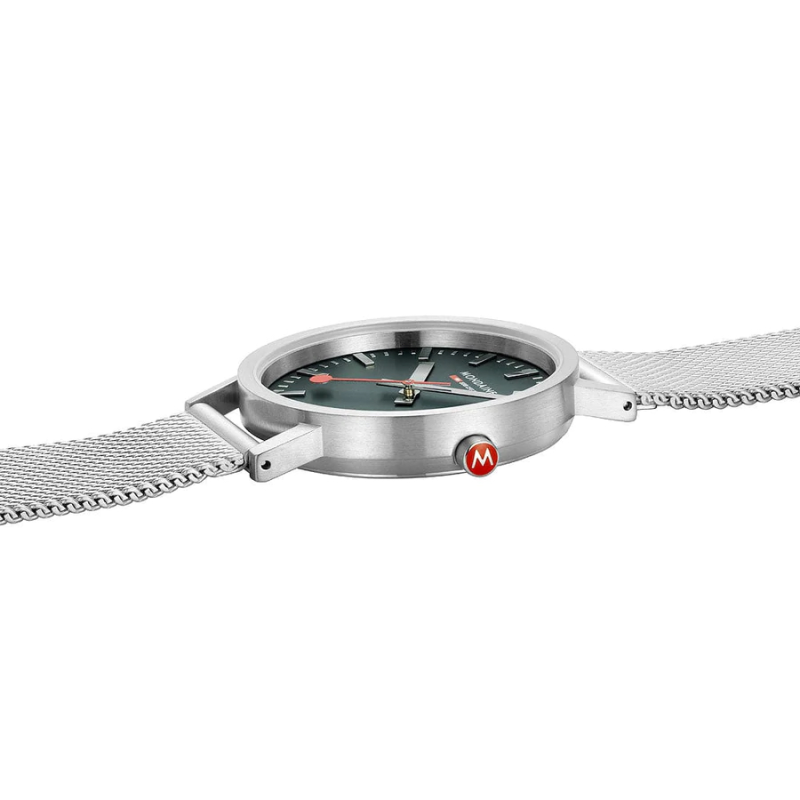 Mondaine Horloge Classic 660.30314.60SBJ Mat Groen (36mm) - 20891