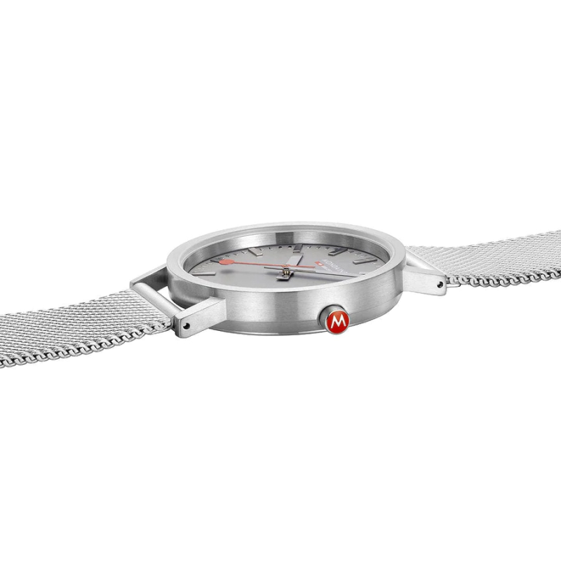 Mondaine Horloge Classic 660.30314.80SBJ Mat Grijs (36mm) - 20892