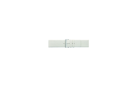 Horlogeband 16mm, Plain soft kalfsleer Beige - 20946