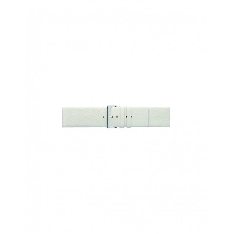 Horlogeband 16mm, Plain soft kalfsleer Beige - 20946