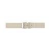 Horlogeband 16mm, Plain soft kalfsleer Beige - 20946