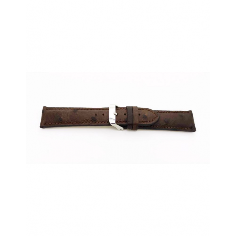 Horlogeband 20mm, Bruin - 20906