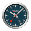 Mondaine Klok M997.MCAL.46SBV (12,5cm) Oceaan Blauw. - 21001
