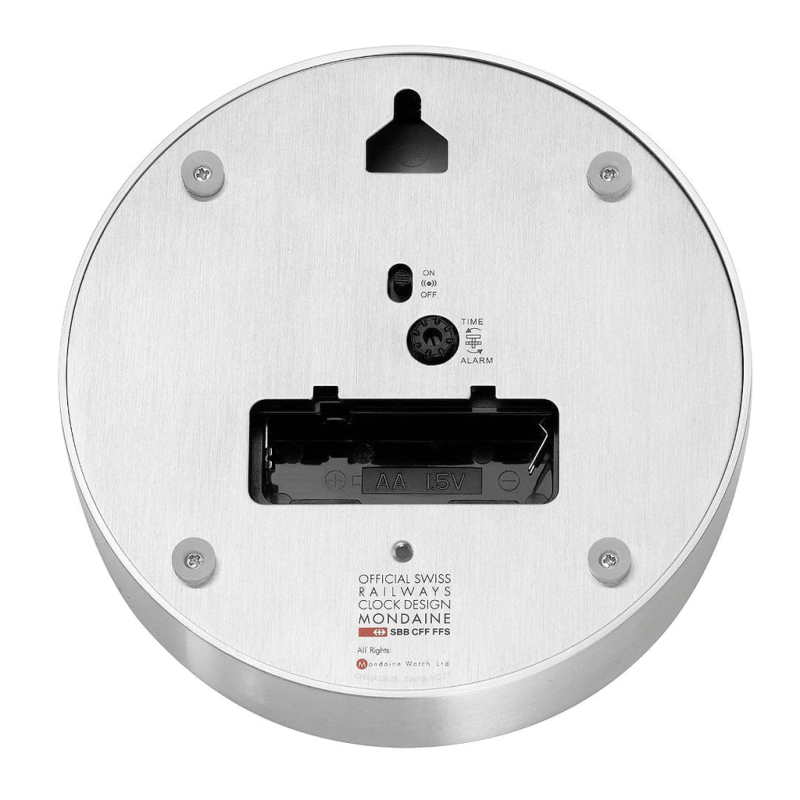 Mondaine Klok M997.MCAL.46SBV (12,5cm) Oceaan Blauw. - 21001