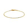 Armband, 14krt. goud fantasie-valkenoog (lengte: 19cm.) - 21094