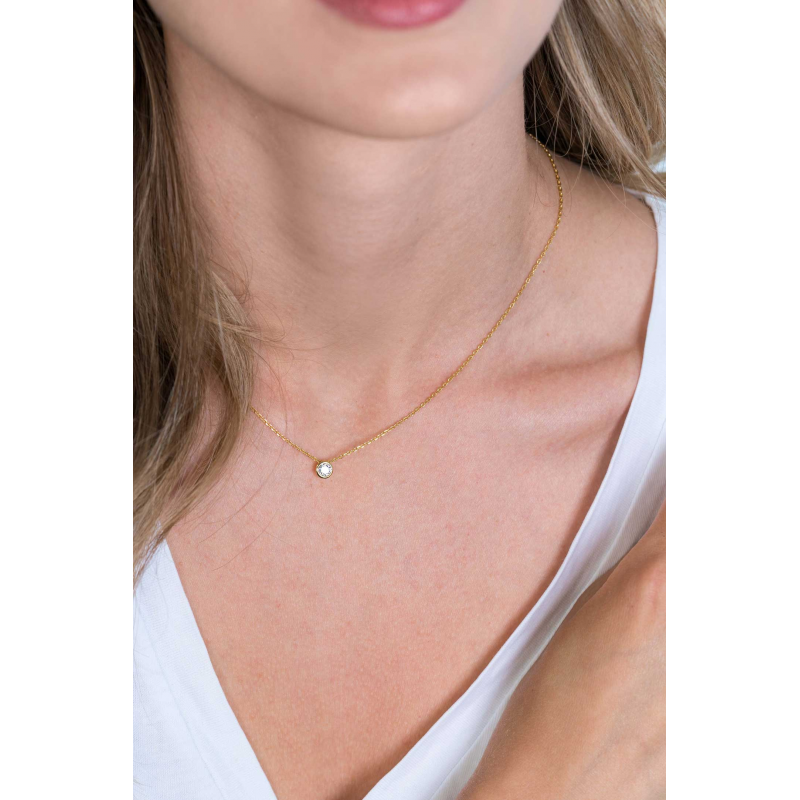 Zinzi Collier, Model ZIC1393Y (lengte:40-45cm.) - 20833 Zinzi Collier, Model ZIC1393Y (lengte:40-45cm.) - 20833
