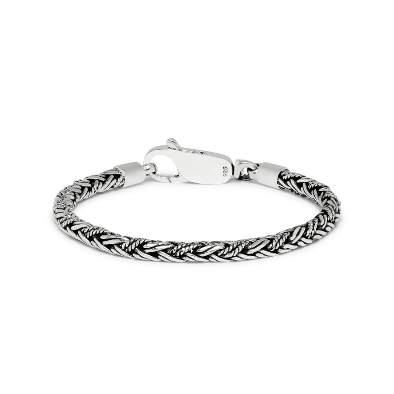 S!lk Armband, model 278 rond 4,5mm. (lengte:21cm.) - 21253