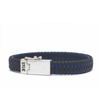 Silk Armband, model 841BBU (lengte 20cm) - 21257