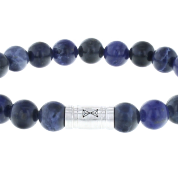 AZE Jewels Armband, model AZ-BS004-A Sodaliet (Maat 19 Rekband) - 21348