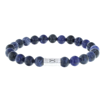AZE Jewels Armband, model AZ-BS004-A Sodaliet (Maat 19 Rekband) - 21348