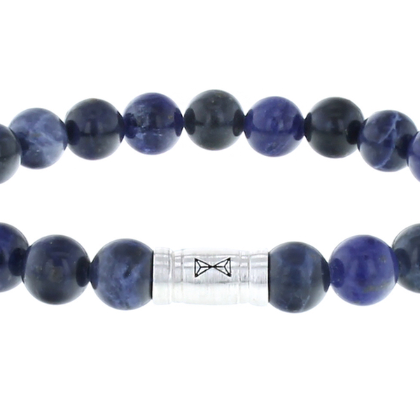 AZE Jewels Armband, model AZ-BS004-A Sodaliet (Maat 19 Rekband) - 21348 AZE Jewels Armband, model AZ-BS004-A Sodaliet (Maat 19 Rekband) - 21348