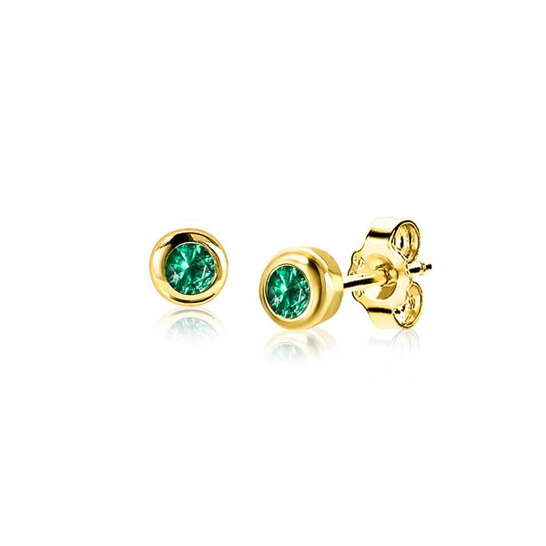 Zinzi Oorknoppen, model ZIO-MEI birthstone mei - 21988 Zinzi Oorknoppen, model ZIO-MEI birthstone mei - 21988