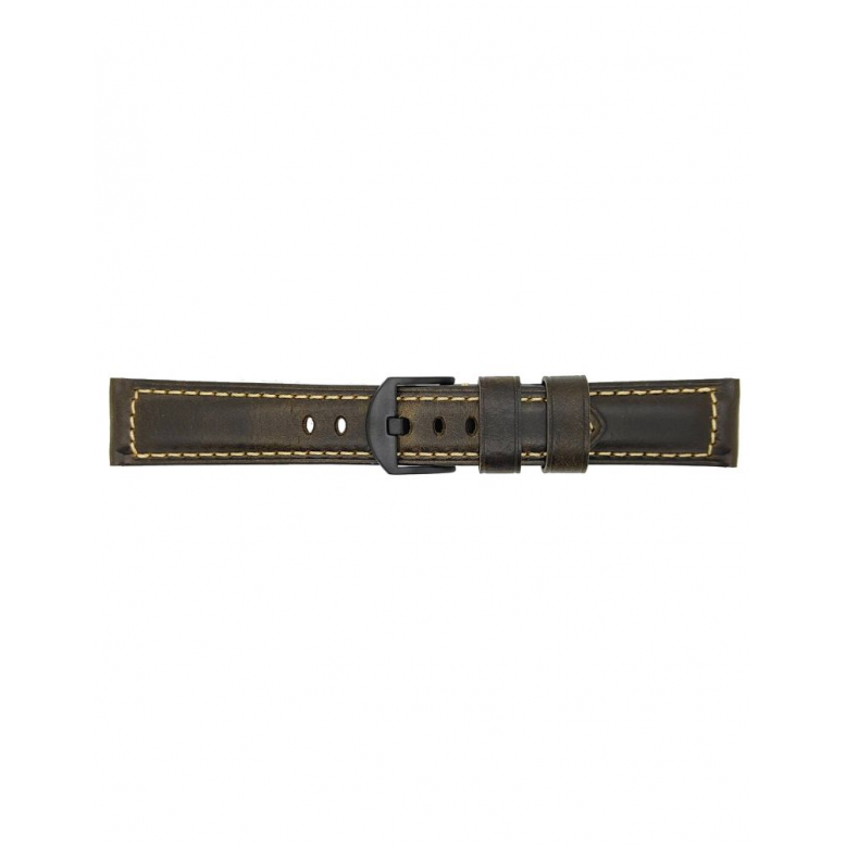High quality Top Grain Leather Watch Band. - 21590